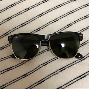 Ray Ban Clubmaster Oversized Sunglasses